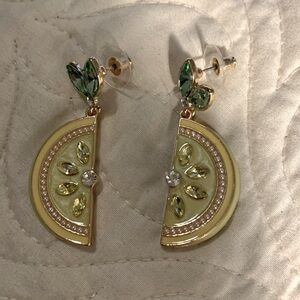 Lemon earrings